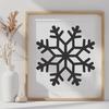 Creative Snowflake PDF - Free Commercial Use Download