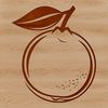 A 2D representation of a lemon fruit in vector format.