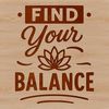 Vibrant Yoga Inspiration A colorful yoga quote in vector format, perfect for graphic design projects.