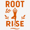A vector design featuring inspirational yoga quotes in a modern layout.