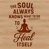 Motivational Quote Design Vector A inspirational quote overlay on a yoga mat design.