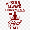 Inspiring Yoga Quotes SVG Design A collection of inspirational yoga quotes in a modern design, perfect for personal or commercial use as a vector graphic.