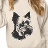 Artistic Yorkshire Terrier In PDF & PNG