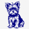 Beautiful Yorkshire Terrier - SVG For Commercial Use