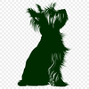 Sitting Yorkshire Terrier PDF - Drawing For Commercial Use