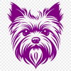 Creative Yorkshire Terrier Vector Craft File