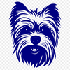 Creative Yorkshire Terrier - SVG For Commercial Use