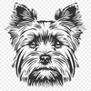 Free Unique Yorkshire Terrier Clip Art