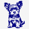 Artistic Yorkshire Terrier - For Sublimation Project