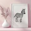 Zebra In PNGs - Free Commercial Use License